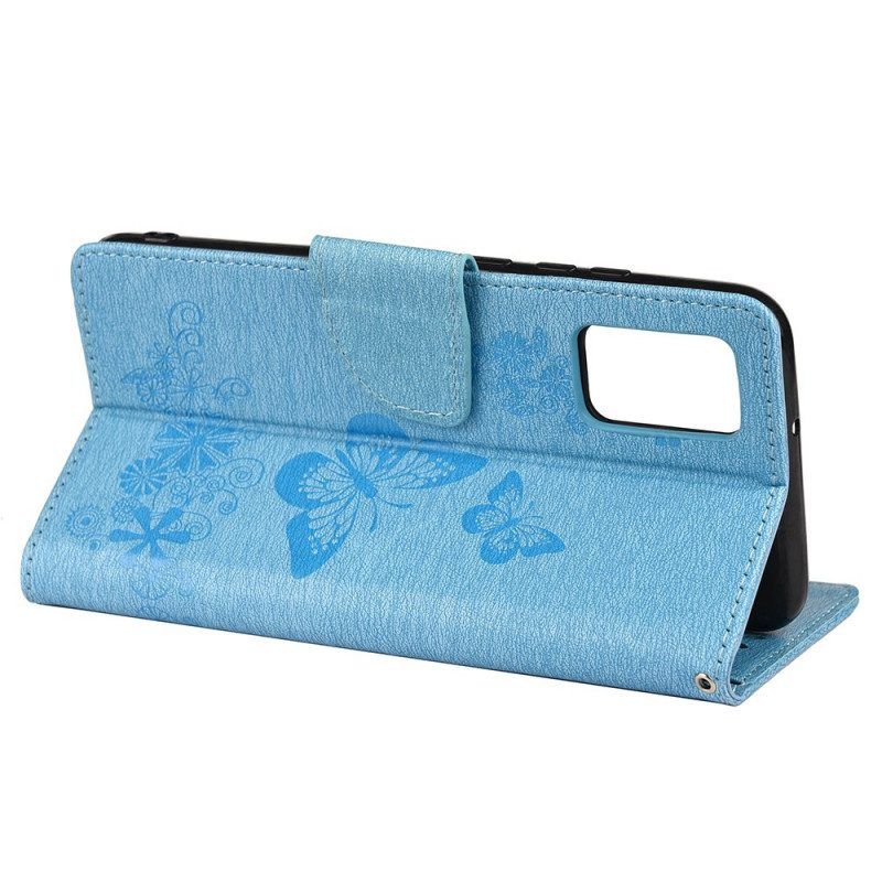 Folio-hoesje voor Xiaomi Redmi Note 11 Pro Plus 5G Vlinders