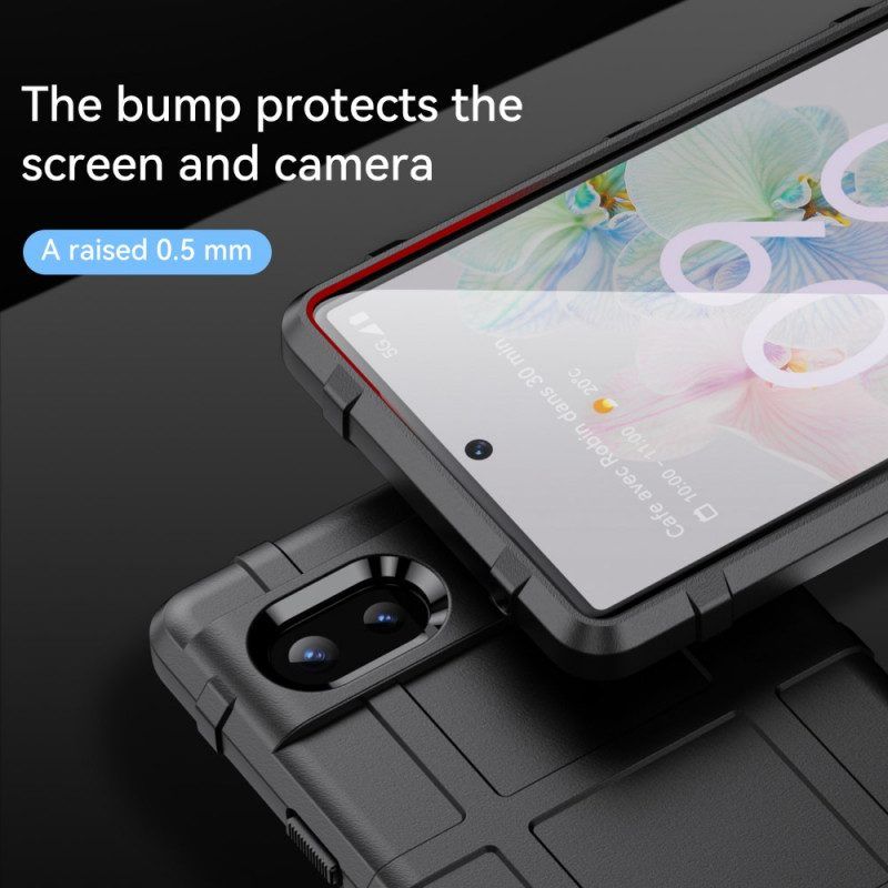 Hoesje voor Google Pixel 6A Robuust Schild