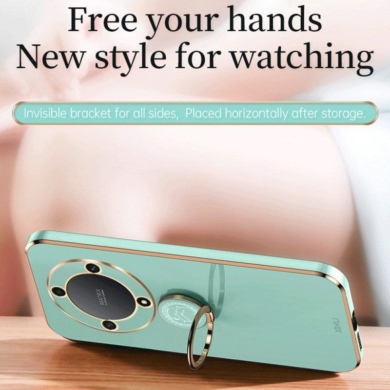 Hoesje voor Honor Magic 5 Lite Ring-support Xinlin