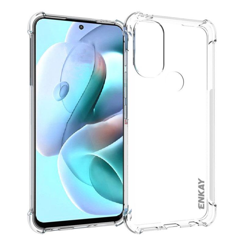 Hoesje voor Moto G71 5G Transparant Enkay