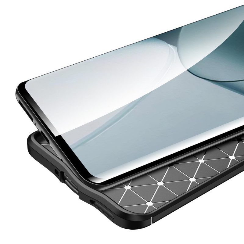 Hoesje voor OnePlus 10 Pro 5G Dubbellijnig Litchi-leereffect