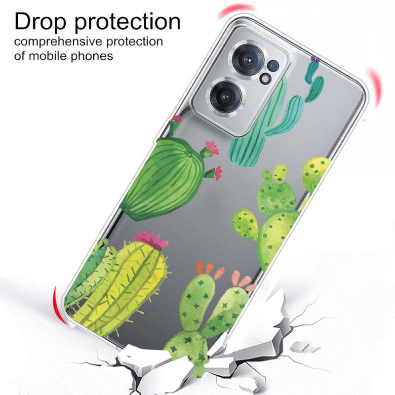 Hoesje voor OnePlus Nord CE 2 5G Cactussen Waanzin