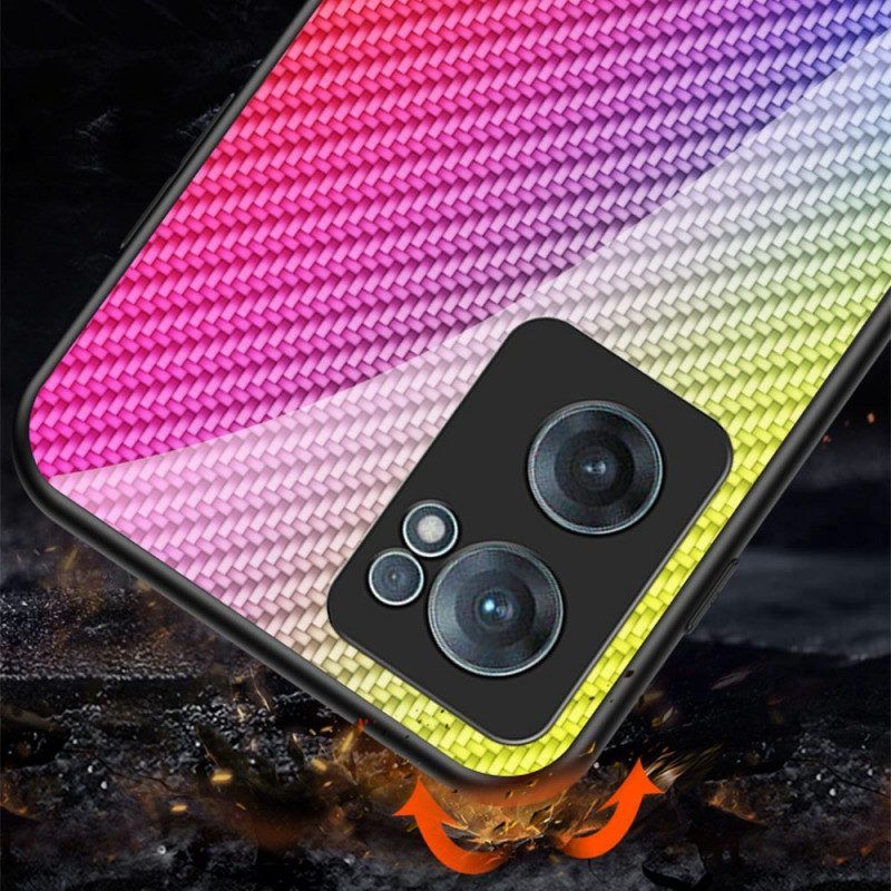 Hoesje voor OnePlus Nord CE 2 5G Koolstofvezel