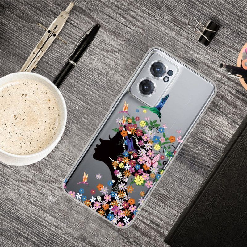 Hoesje voor OnePlus Nord CE 2 5G Kroon Van Bloemen