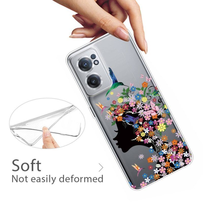 Hoesje voor OnePlus Nord CE 2 5G Kroon Van Bloemen