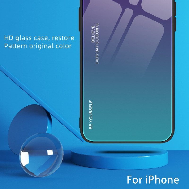 Hoesje voor Oppo Reno 7 Gehard Glas Wees Jezelf