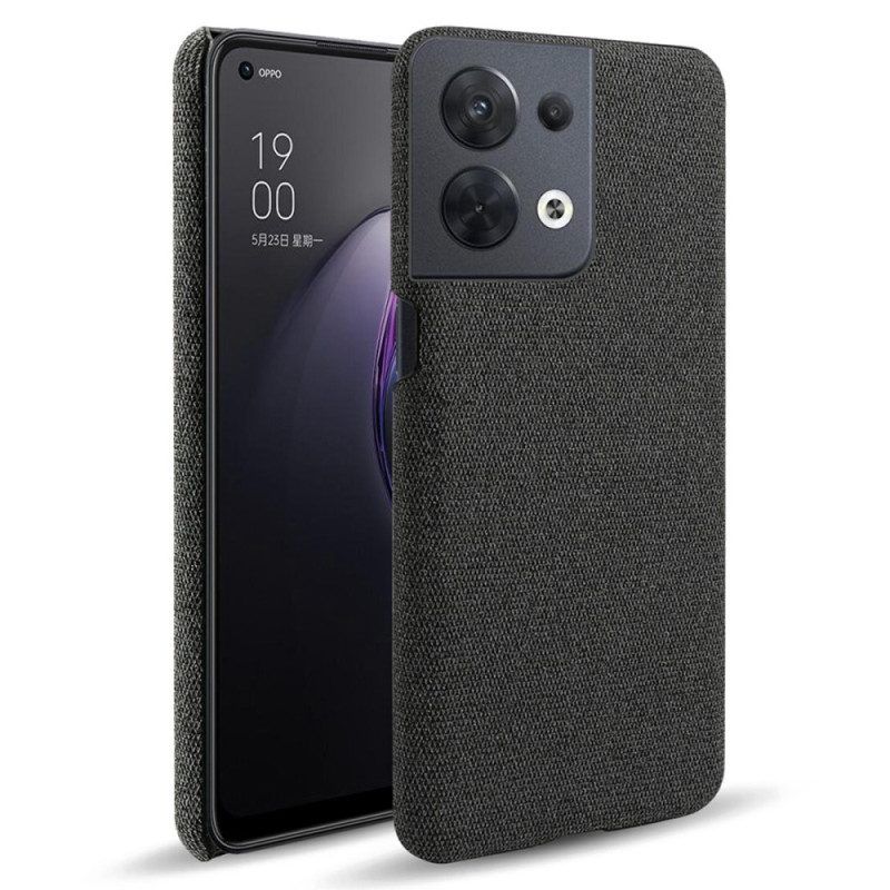 Hoesje voor Oppo Reno 8 Stof