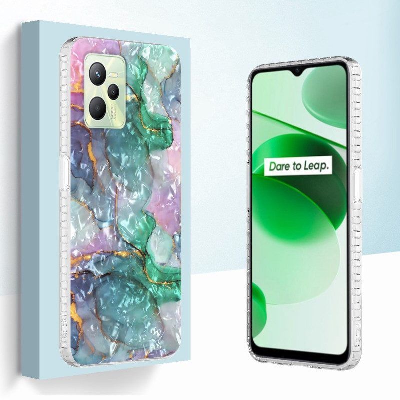 Hoesje voor Realme C35 Stijlvol Marmer