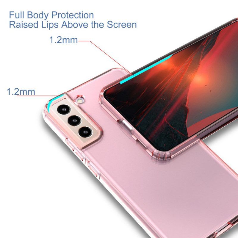 Hoesje voor Samsung Galaxy S22 5G Gekleurd Transparant