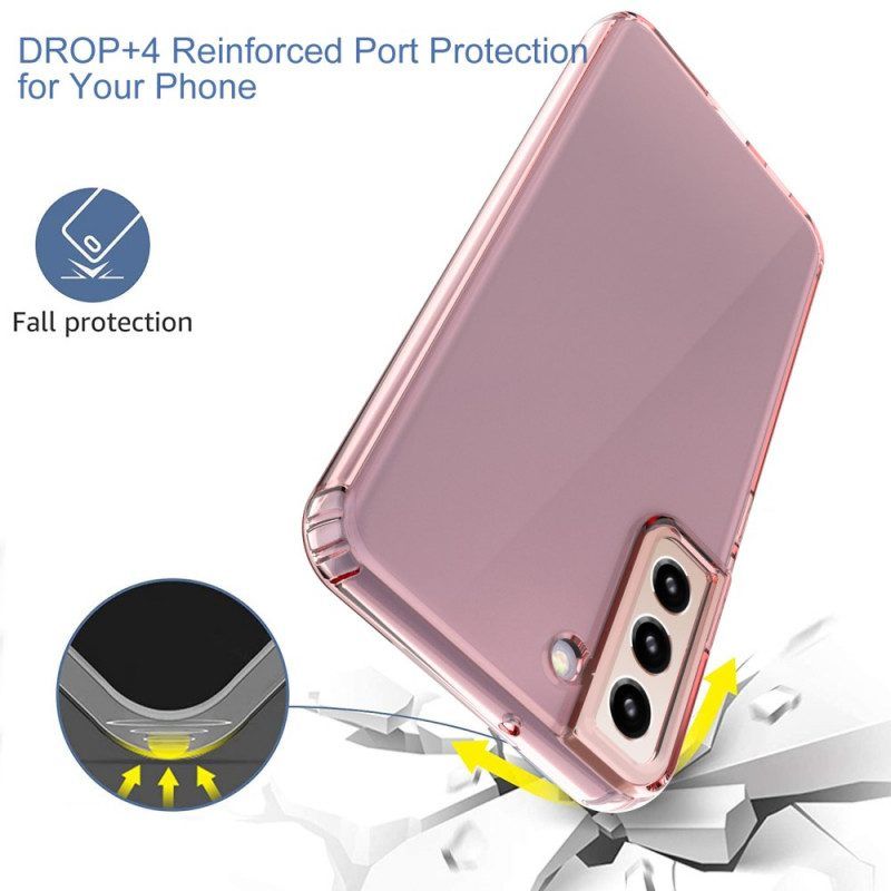 Hoesje voor Samsung Galaxy S22 5G Gekleurd Transparant