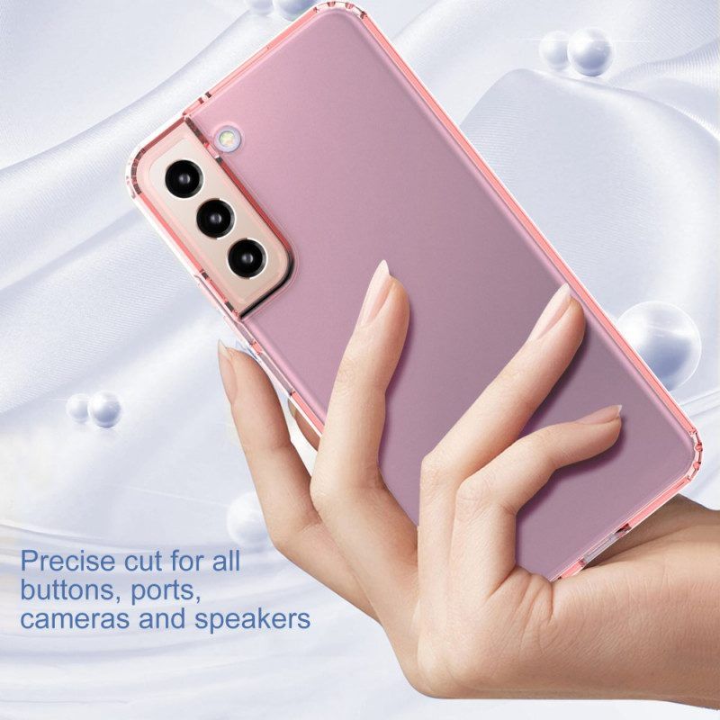 Hoesje voor Samsung Galaxy S22 5G Gekleurd Transparant