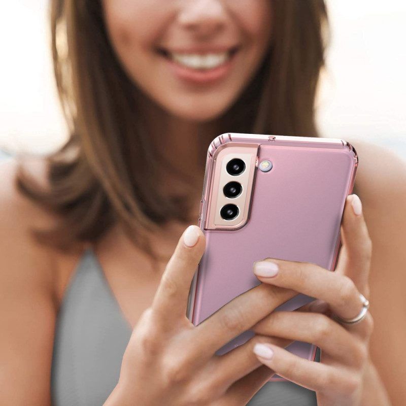 Hoesje voor Samsung Galaxy S22 5G Gekleurd Transparant