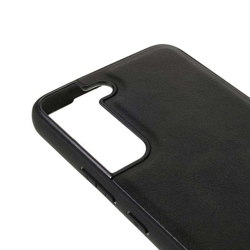 Hoesje voor Samsung Galaxy S22 5G X-level Vintage Leereffect