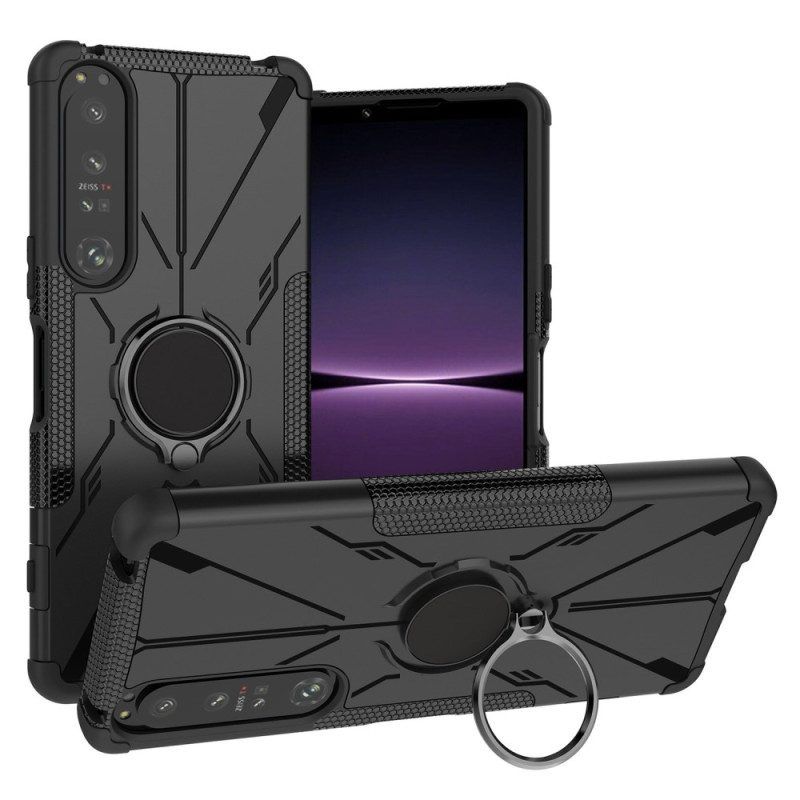 Hoesje voor Sony Xperia 1 IV Roterende Ring