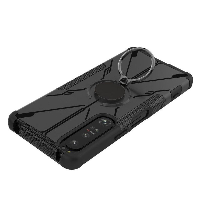 Hoesje voor Sony Xperia 1 IV Roterende Ring