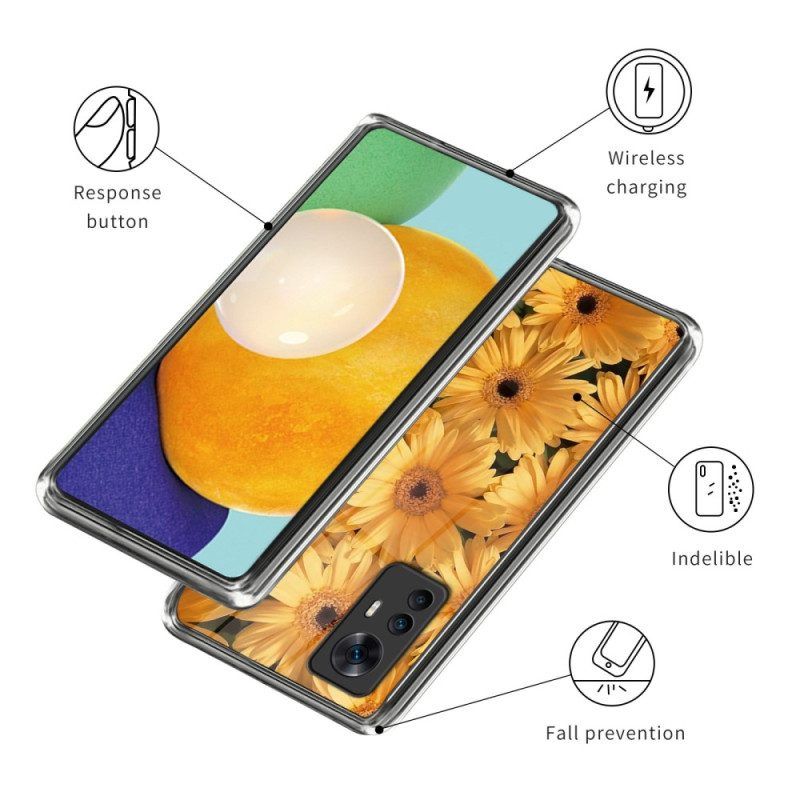 Hoesje voor Xiaomi 12T / 12T Pro Zonnebloemen