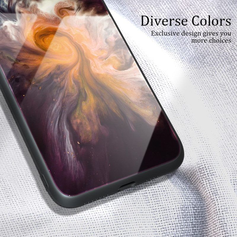 Hoesje voor Xiaomi 13 Pro Marmeren Kleuren Gehard Glas