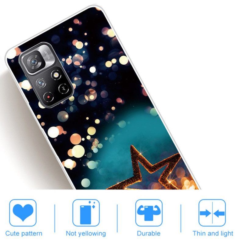 Hoesje voor Xiaomi Redmi Note 11 Pro Plus 5G Flexibele Ster