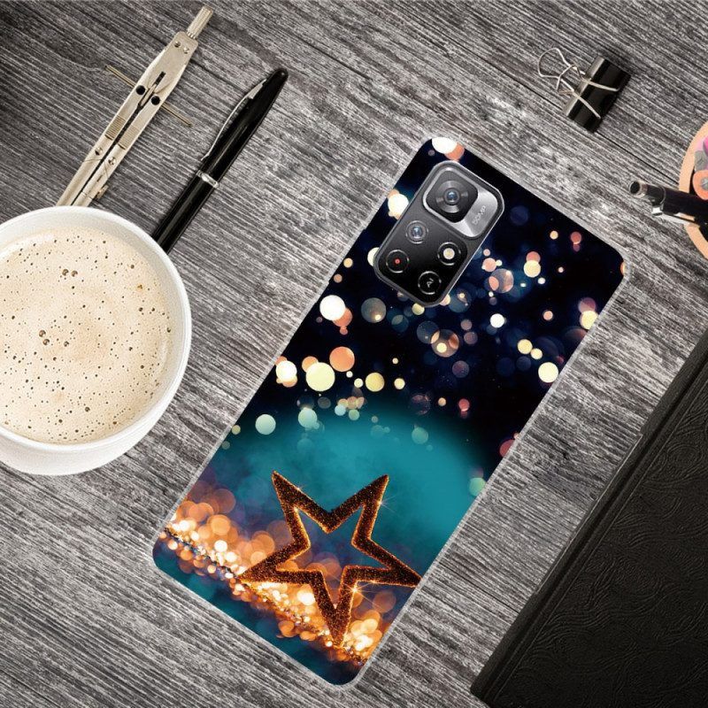Hoesje voor Xiaomi Redmi Note 11 Pro Plus 5G Flexibele Ster