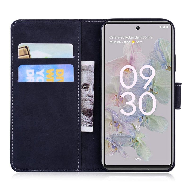 Leren Hoesje voor Google Pixel 6A Verenigd