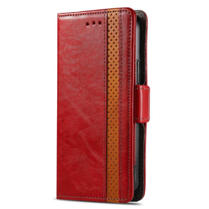 Leren Hoesje voor OnePlus Nord 2T 5G Rfid-kaarthouder