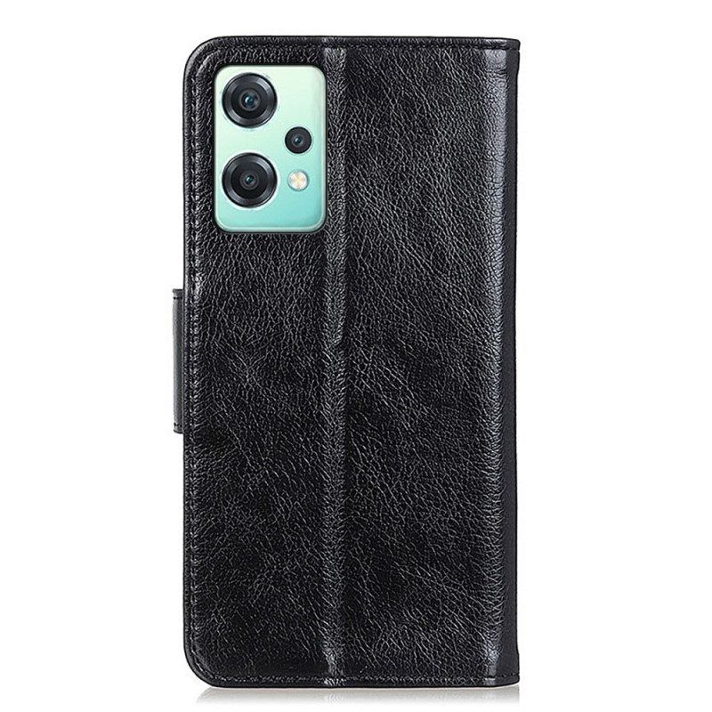 Leren Hoesje voor OnePlus Nord CE 2 Lite 5G Nappa Splitleer