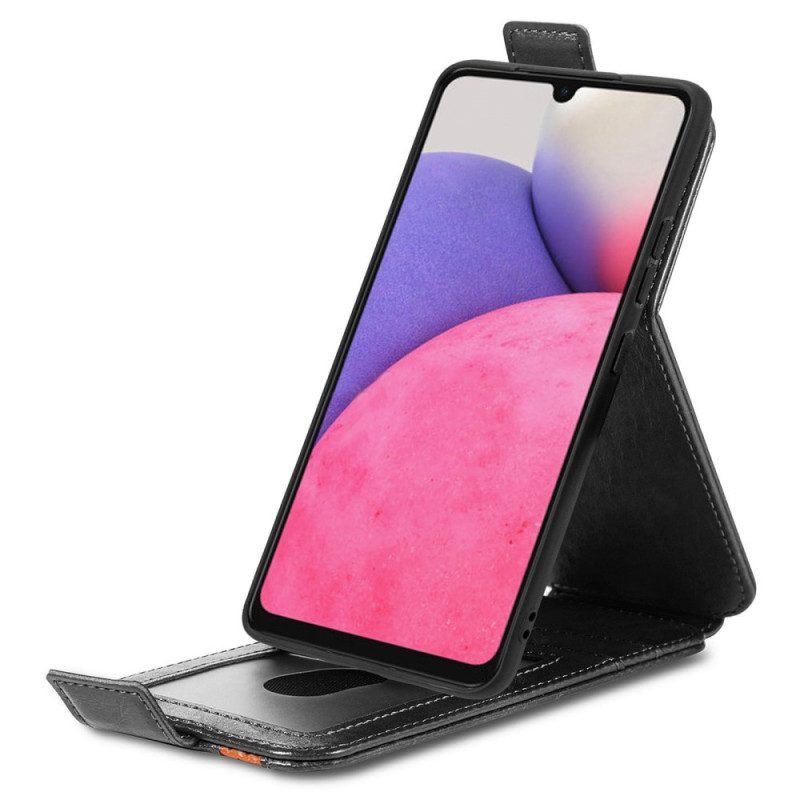 Leren Hoesje voor Samsung Galaxy A53 5G Verticale Caseneo