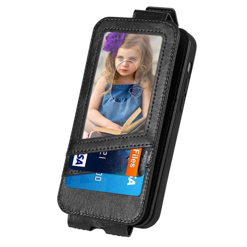 Leren Hoesje voor Samsung Galaxy A53 5G Verticale Caseneo