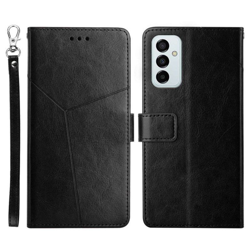 Leren Hoesje voor Samsung Galaxy M23 5G Stijl Leer Y Design