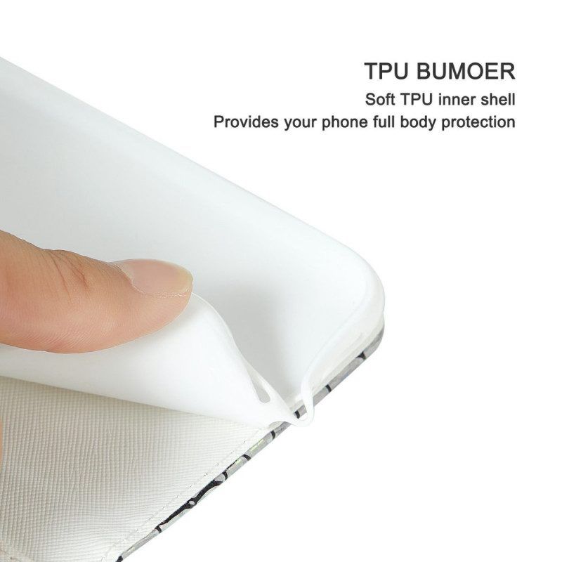 Leren Hoesje voor Samsung Galaxy S22 5G Krokodil Diamanten