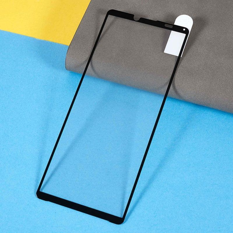 Sony Xperia 10 Iv Screenprotector Van Gehard Glas Met Zwarte Rand