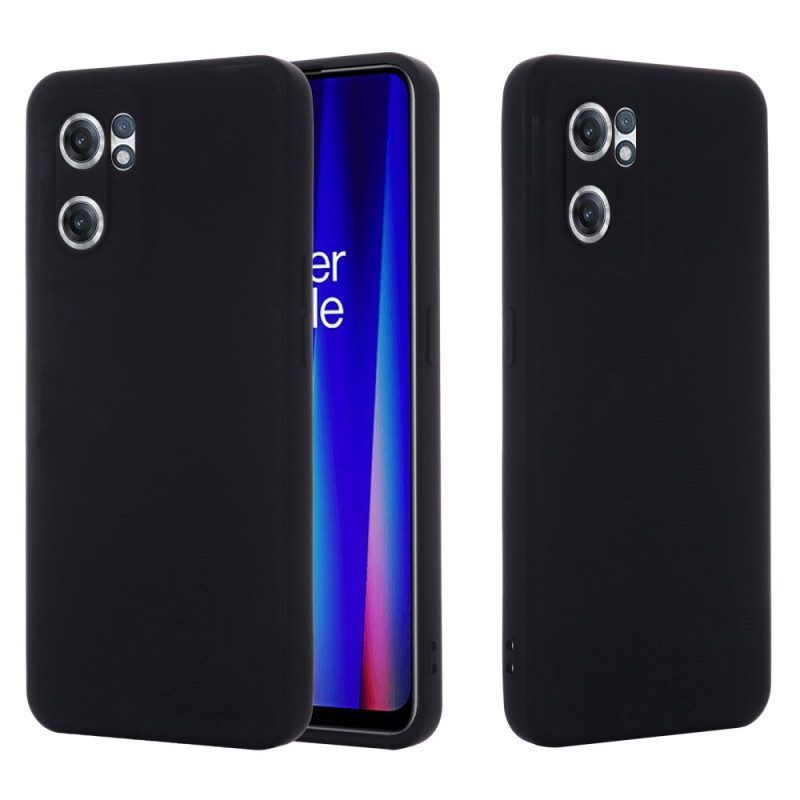 Telefoonhoesje voor OnePlus Nord CE 2 5G Microvezel Textuur