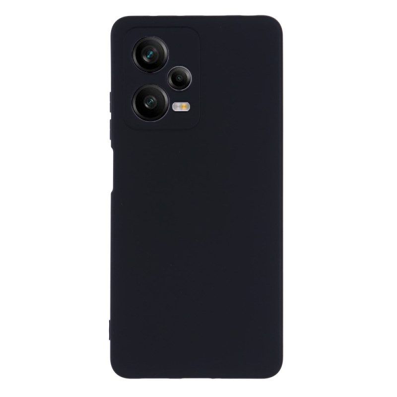 Telefoonhoesje voor Xiaomi Redmi Note 12 Pro Plus Vloeibare Siliconen Met Lanyard